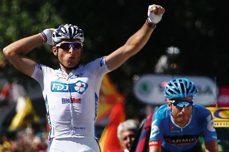16 juillet dernier : quatrime victoire de Pierrick Fedrigo sur le Tour de France, la seconde  Pau aprs 2010.